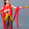 古妮娅六一儿童哪吒衣服套装演出服团体服 魔童降世同款表演演出服 120 实拍图