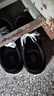 极路客黑白北斗星专业男女耐磨减震反毛皮运动滑板鞋百搭情侣鞋百搭板鞋 黑色 41 实拍图