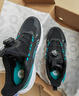 361°飞翼|儿童运动鞋春秋男女童青少年轻盈缓震旋钮扣跑鞋 黑40 实拍图