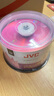 JVC/杰伟世 DVD+R 光盘/刻录盘 16速4.7GB 红樱办公系列 桶装50片 空白光盘 实拍图