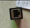 绿联网线转接头 对接头 铝合金万兆高速屏蔽网络延长器 RJ45网线直通头水晶头5/6/7类网线通用 单个 实拍图