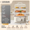 美的（Midea）蒸锅电蒸锅炖蒸煮一体 四层大容量多用途锅电煮锅电火锅蒸蛋器蒸包子锅家用多功能锅ZGE2323Z03X 实拍图
