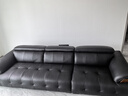 顾家家居政府补贴意式真皮沙发头层牛皮客厅简约轻奢大户型2025新款1523 【曜夜黑】3.1m丨肉感饱满丨可调靠头丨头层牛皮 宽大坐深丨贴合撑腰丨便捷收纳丨久坐不塌 实拍图