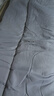 洁丽雅（Grace）A类面料春秋四季被单人学生宿舍被芯被空调被5斤150*200cm经典灰 实拍图