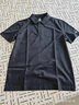 拇指白小T短袖polo衫男士春夏透气商务休闲翻领白小丅 藏青色 5XL  实拍图