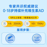 星鲨维生素AD滴剂（胶囊型）48粒3盒 1岁以上 维生素ad婴儿 小鱼ad 可用于预防和治疗维生素A及D3缺乏症不含维生素e 实拍图