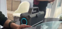 CLAISON【柏林之声】蓝牙音箱高音质音响话筒一体自带声卡广场舞家庭KTV套装户外K歌便携式大功率低音炮 灰色【双话筒】300W丨震撼音效 实拍图