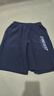 真维斯男童夏季速干裤子小男孩夏装薄款运动短裤中大童抗静电凉感五分裤 【速干短裤】藏蓝/J绿光JT小K 160 实拍图