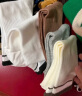 FitonTon6双装袜子女春夏棉质中筒袜咖色长筒袜子学院风女士袜子堆堆袜 实拍图