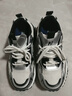 新百伦老爹鞋厚底增高复情侣鞋古休闲鞋运动百搭软底潮流新款 未来银  42 正码 实拍图