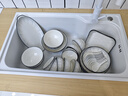 巛焦碗具套装碗盘餐具碗套装餐具整套北欧现代家用釉下彩饭碗盘子碗筷 8人食【51件】家用套装 实拍图