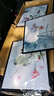 科芝客厅卧室走廊过道装饰画中式三联画沙发背景墙挂画中国风壁画墙画 花开锦绣-01 30*40cm 9mm 布纹膜三联画 实拍图