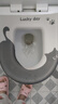 Creative art马桶垫坐便垫 秋冬季马桶圈垫防水可水洗保暖粘贴非硅胶免胶垫子 实拍图