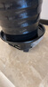 九千谷可移动花盆托盘带滑轮底座圆形植物接水盘2#黑色内径24.0cm 9126 实拍图