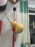 御如意天然葫芦挂件大号摆件家居文玩小手捻带龙头真葫芦横梁卧室窗户门 13-16带龙头挂件 实拍图