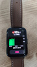华为手表watch fit2智能运动健康管理蓝牙通话NFC门禁交通支付血氧心率睡眠送男女友礼物手表3gt45pro 幻夜黑手表+砂砾棕真皮定制表带 实拍图