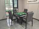 知渡麻将椅子专用四个久坐舒服高档棋牌室专用椅家用电脑椅麻将机椅子 灰色皮-烤漆腿1把【升级款】 实拍图