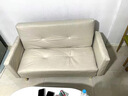网红猫抓皮可折叠沙发床小户型多功能双人午休懒人小沙发出租屋 米白色猫爪皮款 200cm 含扶手 两抱枕8个沙发脚 实拍图