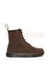 马丁（DR.MARTENS）Zavala西部靴男女夏舒适轻量通勤棕色工装风马丁靴 深棕色 42 实拍图