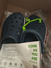卡骆驰crocs洞洞鞋贝雅卡骆班轻便耐磨一脚蹬休闲鞋|205089 深蓝/辣椒红-4CC 43 (270mm) 实拍图