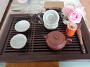 青澹汝窑茶杯单杯功夫茶主人杯陶瓷茶具薄胎天青色可养景德镇儒雅杯 实拍图