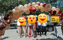 梦多福结婚气球拱门支架婚庆婚礼结婚婚房布置装饰用品全套室外气球装饰 挂饰款轻奢气球拱门 实拍图
