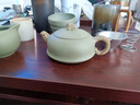 承韵尚樽宜兴纯全手工紫砂壶名家正宗柱础壶豆青砂绞泥泡茶壶单壶茶具套装 豆青砂狮貅280cc【一壶四杯】 实拍图