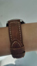 watchbond适用华为GT6真皮表带GT5/Watch5/gt5pro/GT4/gt6pro复古小牛皮表带Watch5/4Pro腕带男士46mm表带 实拍图