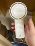 几素25新品风宝高速小风炮小风扇手持迷你小型随身便携式usb充电大风力办公室学生轻音户外露营电风扇 【白】plus版+5挡劲风+4000mAh 实拍图