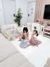 淘尼屋婴儿XPE折叠爬行垫 加厚4CM宝宝室内 儿童PU可折叠地垫幼儿园 经典灰白4折xpe材质 180*200 环保材质 3C认证 实拍图