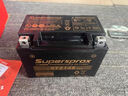 SUPERSPROX摩托车电瓶12V通用哈雷883宝马1250杜卡迪贝纳利KTM790赛600原装 STX7L/110*70*130mm7.4AH 实拍图