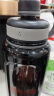 富光高硼硅玻璃杯 大容量泡茶杯双层塑玻带茶隔水杯 男士杯子1000ml 实拍图