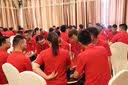 珠光莱卡 工作服polo定制印字工衣T恤定做衣服文化衫刺绣logo短袖公司工装 红色【A款】 2XL 实拍图