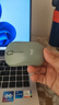 罗技（Logitech）M221 轻音鼠标 无线鼠标 办公鼠标 对称鼠标 带无线微型接收器 薄荷绿 实拍图