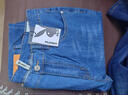 花花公子（PLAYBOY）牛仔裤男春夏季休闲裤子男士宽松直筒潮牌男装长裤 浅蓝色 35 实拍图