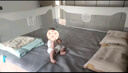 M-CASTLE婴儿床围栏宝宝床上防摔护栏儿童床边防掉床挡板防夹伤无缝防窒息 山岩 单面装 1.8米 实拍图