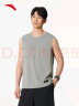安踏（ANTA）速干背心丨男透气运动背心2025夏季健身无袖上衣晨练服篮球罩衫 【健身】豆灰色-1 3XL (190) 建议170-180斤 实拍图