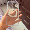图拉斯支点壳O1s【销量霸榜丨相机按键全包】 适用苹果16promax手机壳iphone15pro磁吸14防摔透明磨砂薄 【升级相机按键全包】全透明 iPhone16ProMax 实拍图