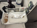 海佳达多功能纸巾盒茶几轻奢抽纸盒子客厅高颜值桌面高级感遥控器收纳盒 轻奢白色 带牙签筒 带弹簧 实拍图