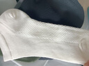 莫代尔6双100%纯棉男士短袜夏季薄款防臭吸汗抗菌耐磨男生船袜全棉男袜 【100%纯棉网眼】混色 6双 均码 【建议39-44码男士穿着】 实拍图