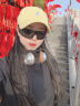 联想（Lenovo）复古潮流降噪头戴式无线蓝牙耳机 音乐游戏高音质金属千禧网红明星显小时尚头戴穿搭耳机  TH66棕 实拍图