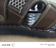 宜驰（EGCHI）凉鞋男士凉拖户外头层牛皮透气沙滩鞋 J6683 棕色(通勤款) 39 实拍图