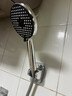 家韵（jiayun）增压花洒喷头淋浴套装家用超强浴霸洗澡水龙头浴室沐浴 银色五档出水大面板 实拍图
