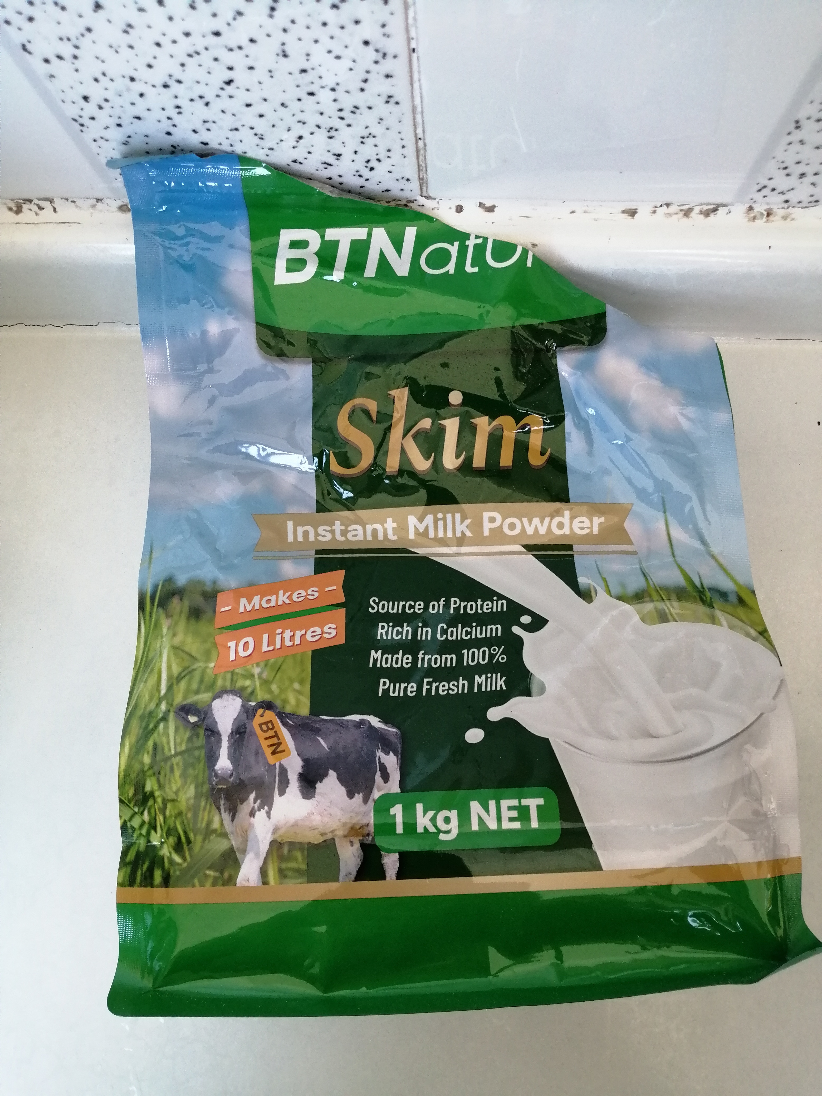 BTNature蓝一号胖高个子奶粉成人中老年营养品儿童高钙袋装贝特恩澳洲进口 【99%顾客选择 2袋低脂无负担 】脱脂不脱钙 实拍图
