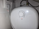 美的（Midea）【8年质保】11升小厨宝家用大水量一级能效安全洗碗菜电热水器厨房热水宝国家补贴F11-20CB6(HE) 实拍图