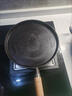 铸铁平底锅煎锅无涂层不粘煎饼手抓饼烙饼锅鏊子家用披萨烤盘 25.5cm木柄单锅 实拍图