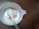 五和（WUHE）辅食碗儿童餐具宝宝吃饭碗卡通带手柄婴幼儿碗耐树脂食品级防烫 美乐蒂单柄碗300ML+勺子 实拍图