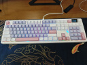 GANSS 3087TPro/3104TPro/3108TPro客制化机械键盘高斯三模RGB无线键盘蓝牙2.4G有线热插拔办公游戏键盘 【新品】3108TPro烟云紫【下灯位三模RGB】 KTT风信紫 实拍图