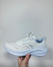 李宁凌波丨休闲慢跑鞋女鞋25新款时尚透气舒适轻盈简约回弹跑步鞋 【透气贾卡】云雾白-1 凌波 40 实拍图