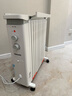 飞利浦（PHILIPS） 电热油汀取暖器家用电暖器油丁电暖气器油酊暖风机暖气烘衣大面积电暖气片烤火炉 乳白（机械旋钮款） 实拍图